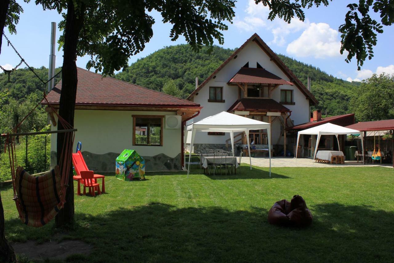 Villa Conacul De Sub Munte Novaci-Străini Exterior foto